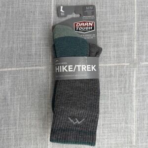 Darn Tough Women's Medium Hike Trek Boot Sock Cushion Socks 1907 Merino Wool